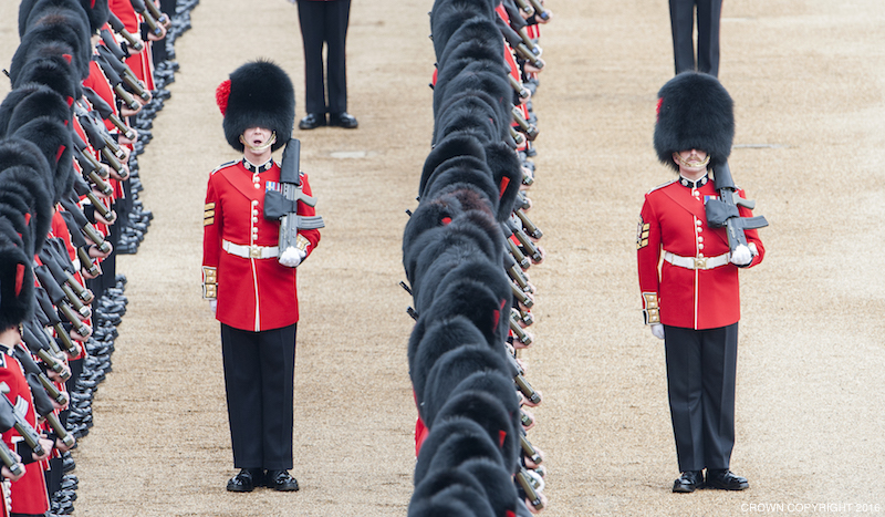 PRECISION, SPLENDOUR, DISCIPLINE and EXCELLENCE BRITAIN’S TROOPS CELEBRATE THE 90th BIRTHDAY OF THEIR QUEEN Almost fifteen hundred soldiers from the Household Division will be on parade to mark the Queen’s Official 90th Birthday on 11th June 2016 on Horse Guards Parade, at the ceremony known as Trooping the Colour. 