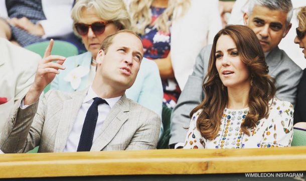 William and Kate at Wimbledon 2016