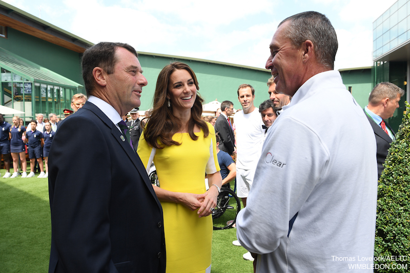 Kate Middleton at Wimbledon 2016