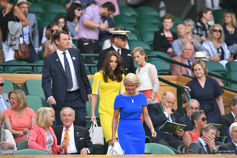 Kate Middleton carrying her Victoria Beckham bag