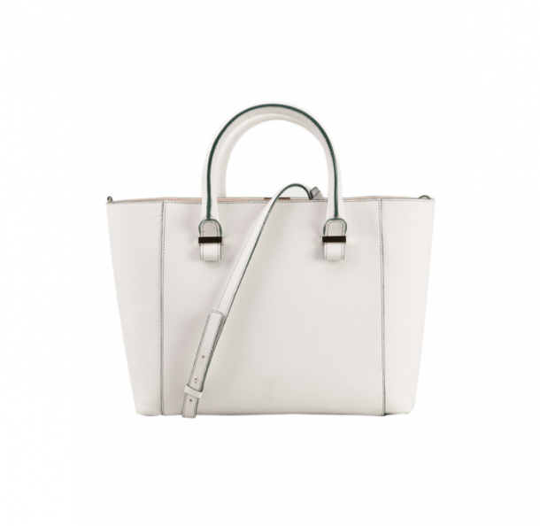 Kate Middleton s Victoria Beckham Quincy Bag in White