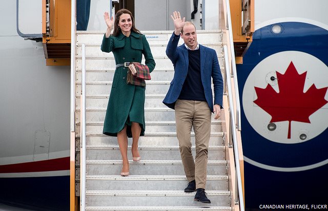 William and Kate in Yukon