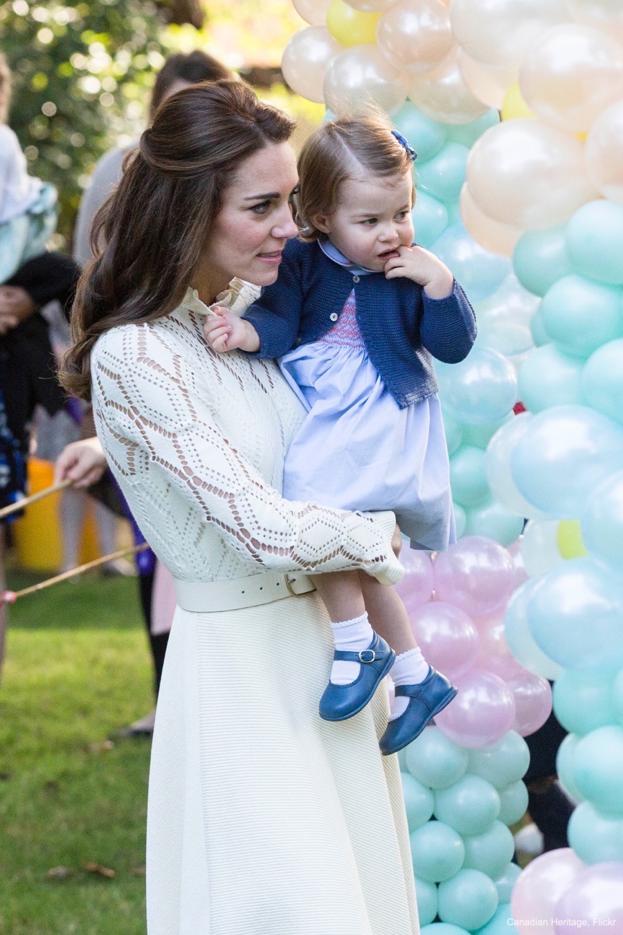 William, Kate, Charlotte and George attend a Children's Garden Party in Canada