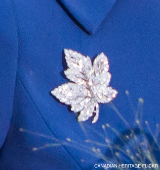 Canada Maple Leaf Brooch