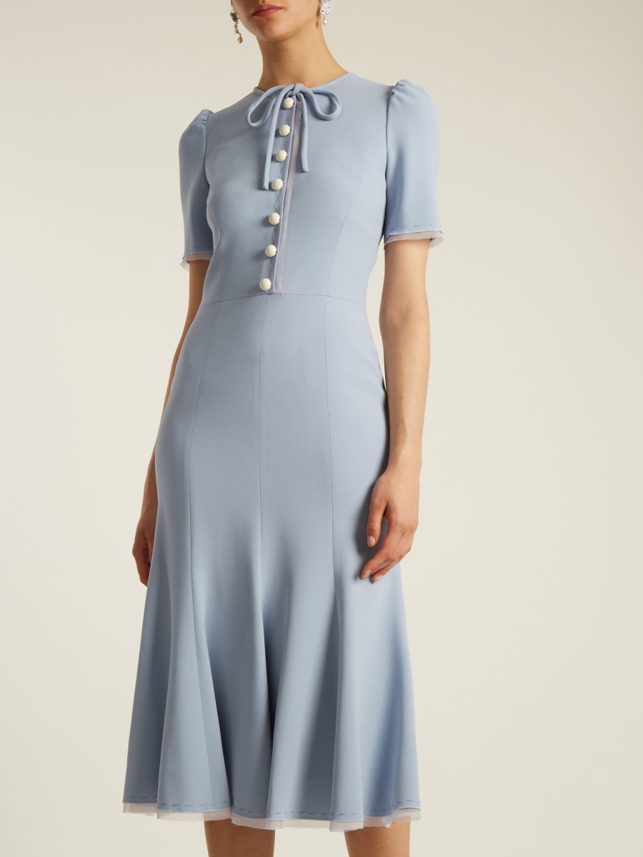 D&G blue midi dress