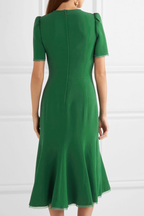 Kate Middleton's Dolce & Gabbana Green Midi Dress