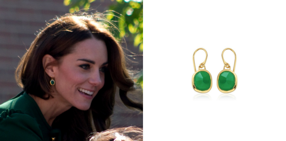 Kate in green D&G dress and Hobbs London coat for day four · Kate ...
