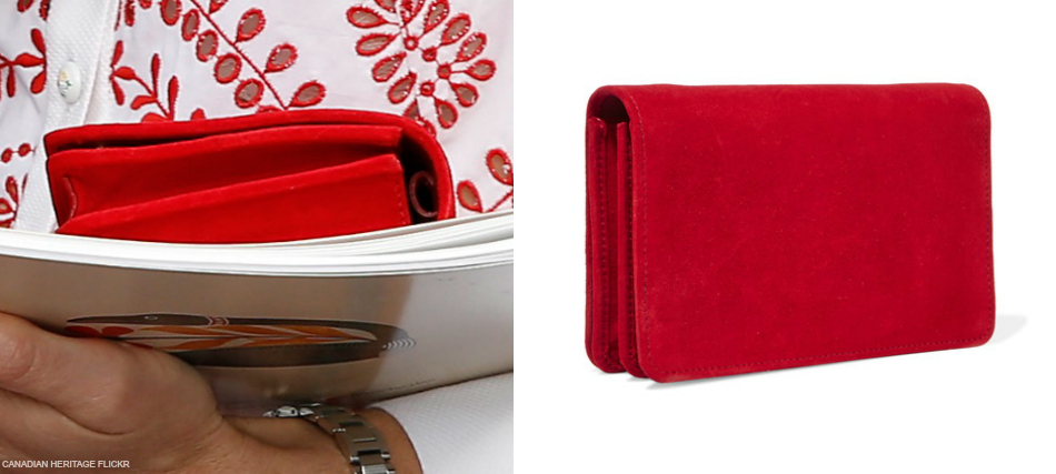 Kate Middleton's red Miu Miu bag