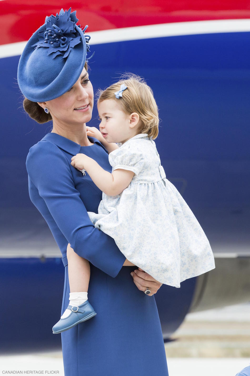 Princess Charlotte in Canada