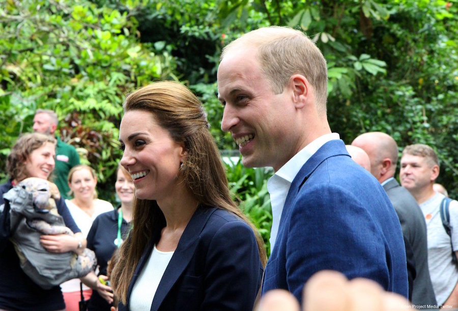 Kate Middleton at the Eden Project