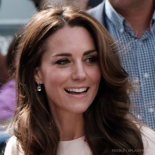 Kate Middleton's pink cushion drop earrings