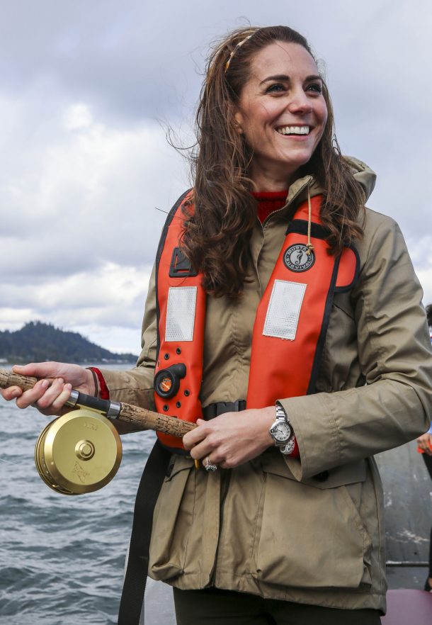 Kate Middleton visiting Haida Gwaii