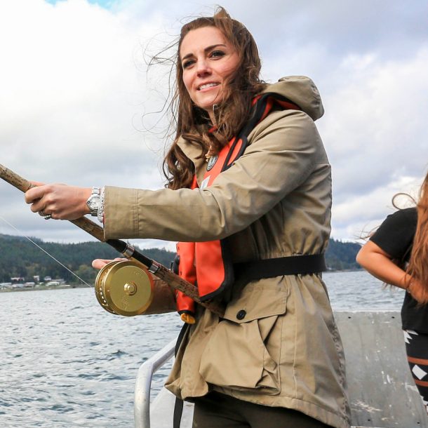 Kate Middleton's wax parka in Canada