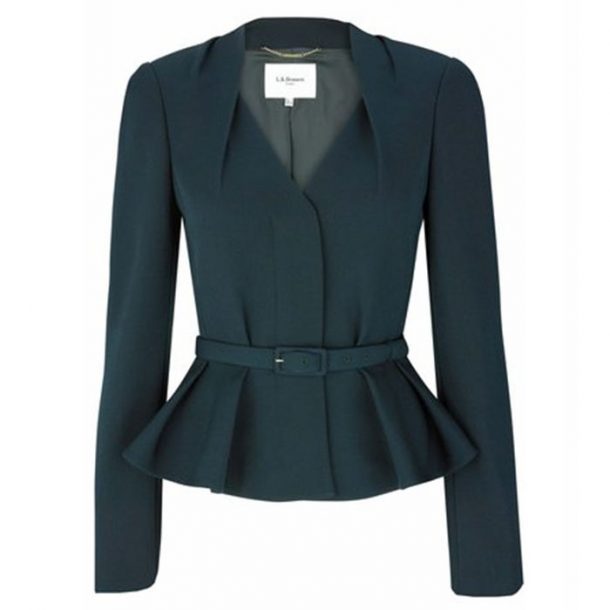 Kate Middleton's L.K. Bennett Jude jacket in teal • Kate Middleton Style