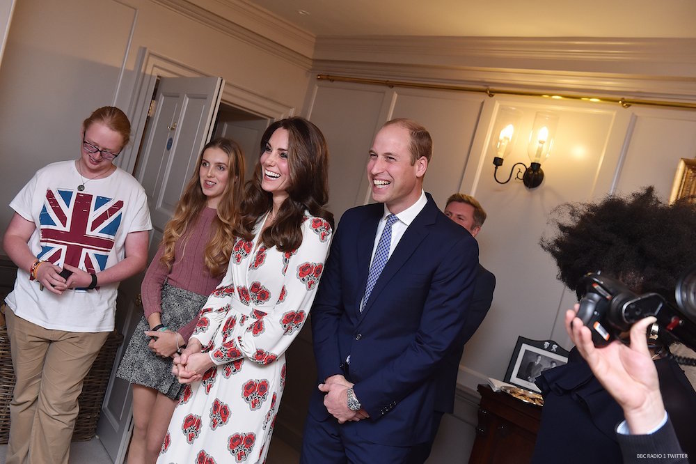 William and Kate meet the BBC Radio 1 Teen Heroes