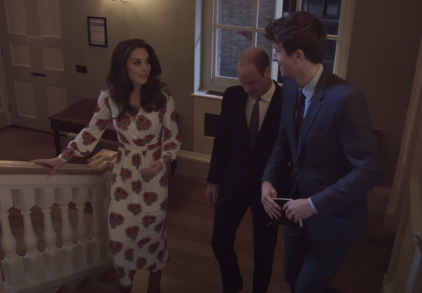 William and Kate meet with BBC Radio 1’s Teen Heroes