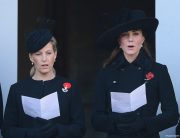 The Remembrance Sunday Service at the Cenotaph, London, UK.