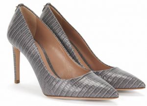 Hugo Boss Staple P90-L pumps in grey