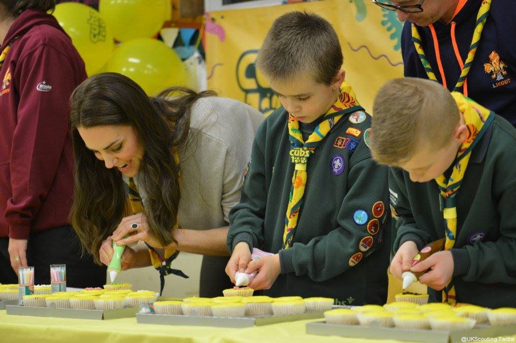 Kate MIddleton attends the Cubs100 birthday party in Norfolk