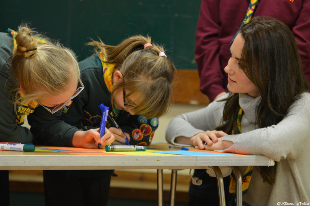 Kate MIddleton attends the Cubs100 birthday party in Norfolk