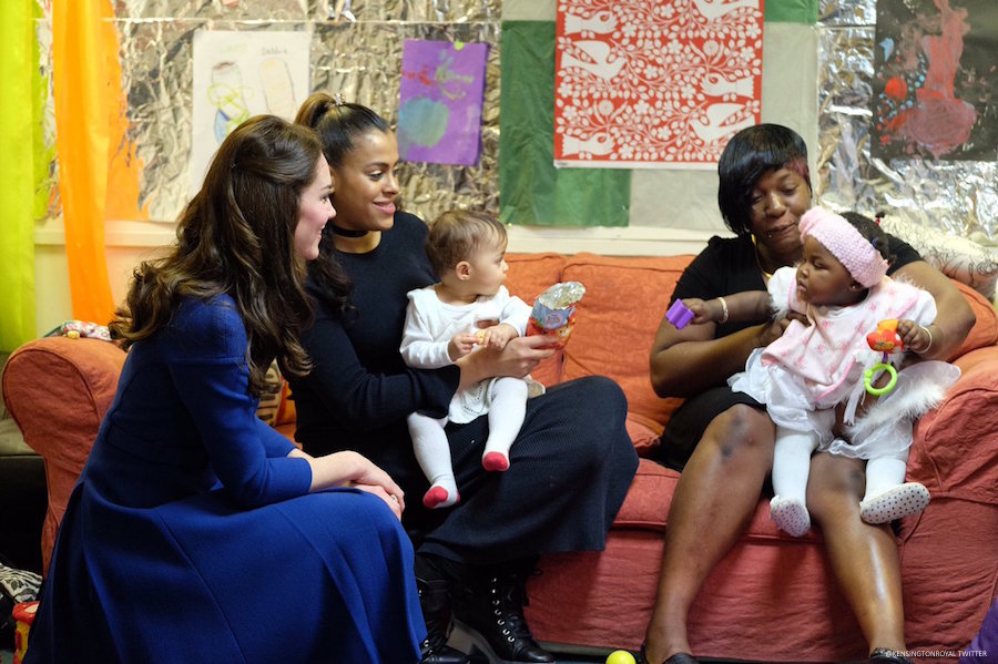 Kate Middleton visits the Anna Freud Centre