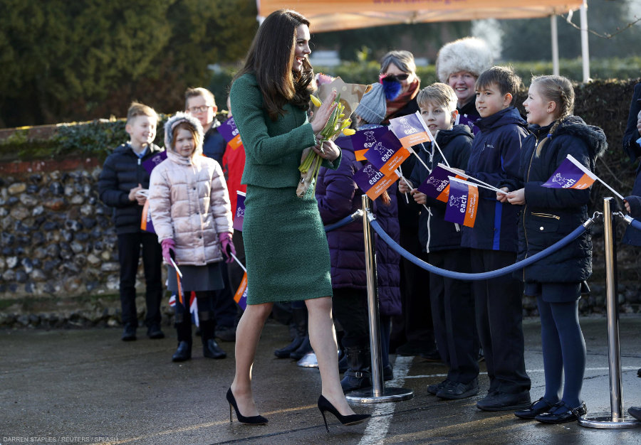 Kate Middleton visiting EACH Hospice in Quidenham