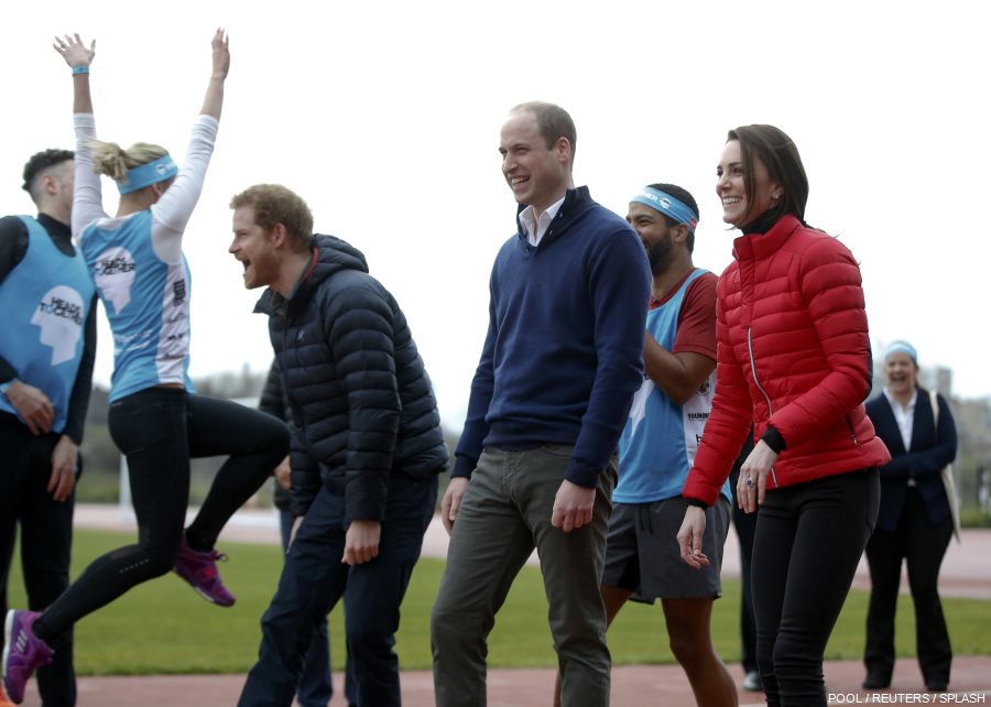 William, Kate and Harry