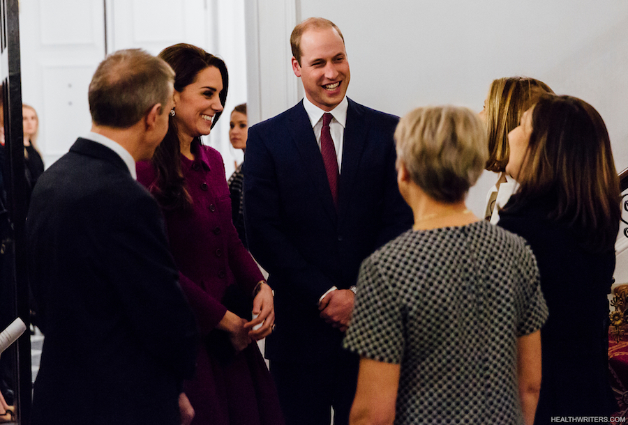 William and Kate attend the guild of health writers conference
