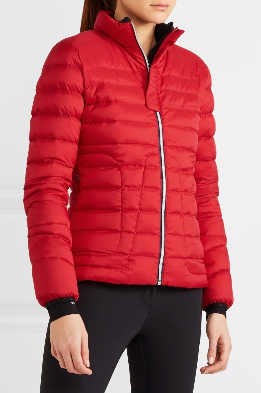 Kate Middleton's Perfect Moment Duvet II ski jacket in red bull;