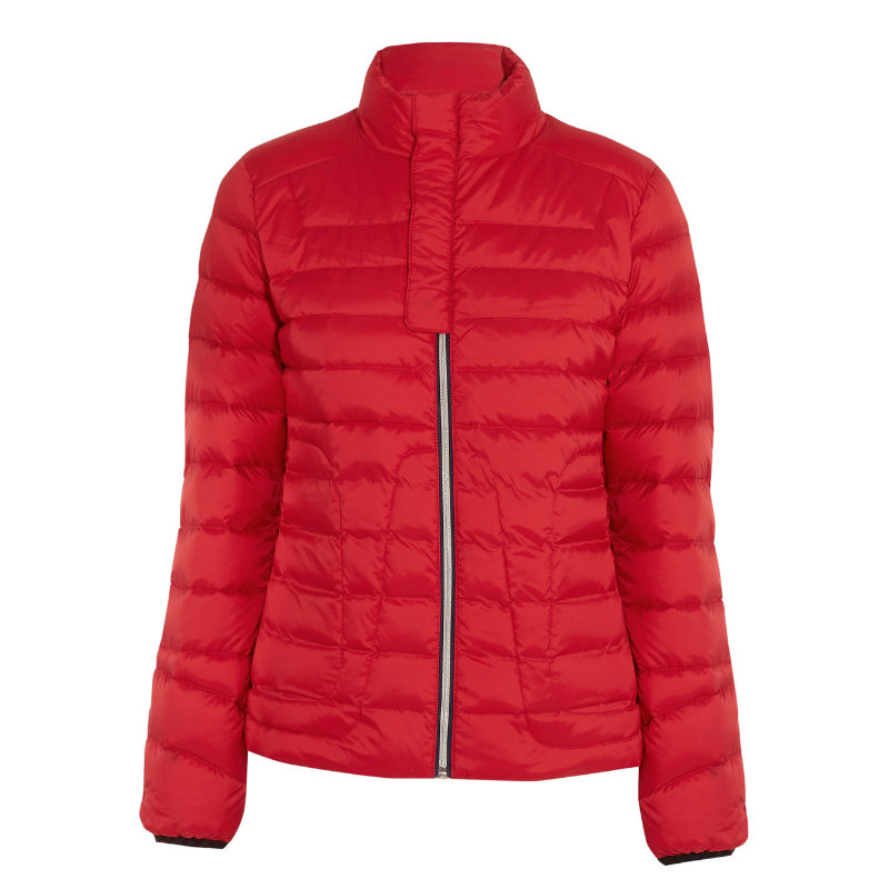 Kate middleton red puffer on sale jacket