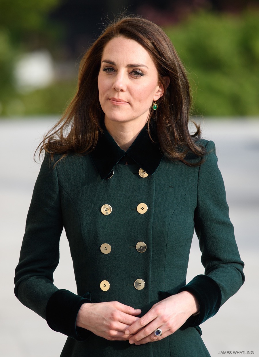 William and Kate meet President François Hollande in Paris