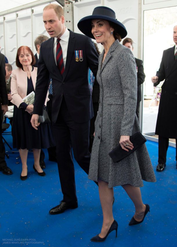 Kate Middleton's outfit at the war memorial service