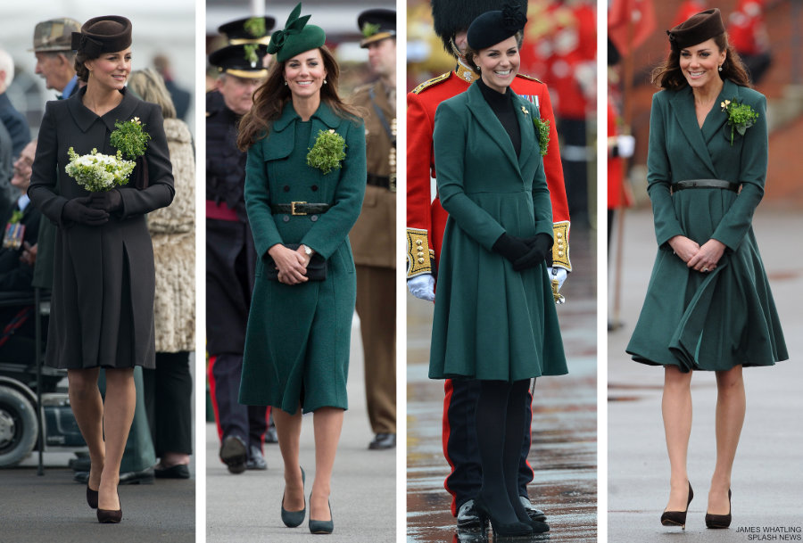 Kate Middleton on St Patrick's Day in Previous Years