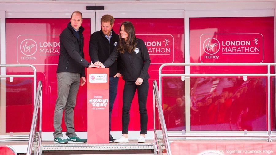 Kate Middleton at the London Marathon