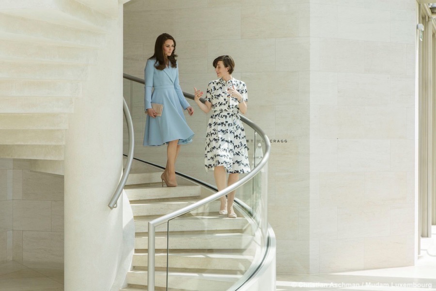 Kate visits the Mudam in Luxembourg