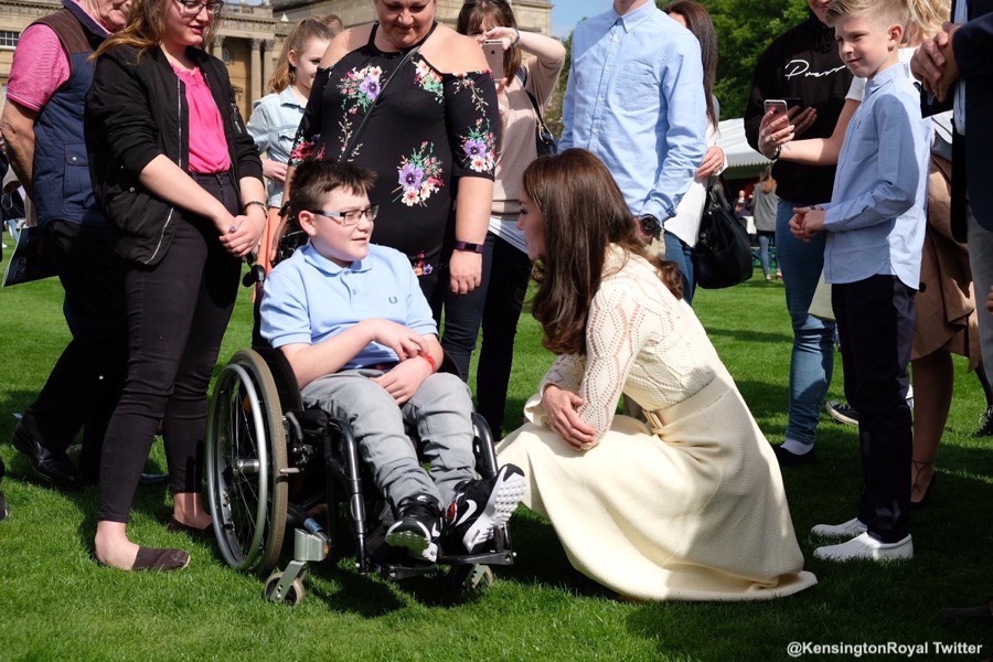 Kate Middleton at the Party at the Palace event