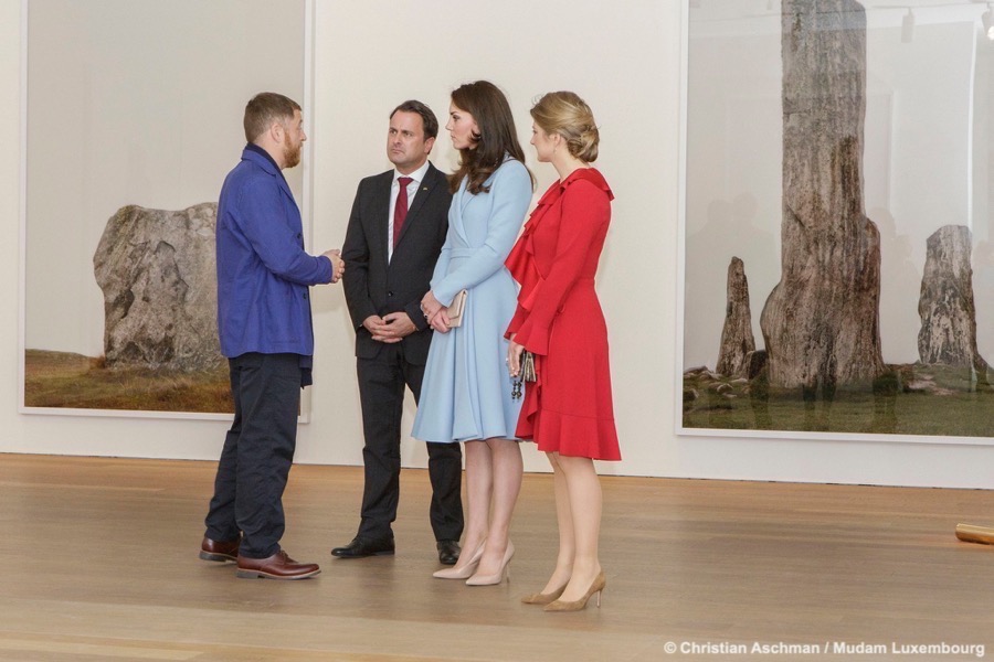 Kate Middleton visits the MUDAM in Luxembourg City
