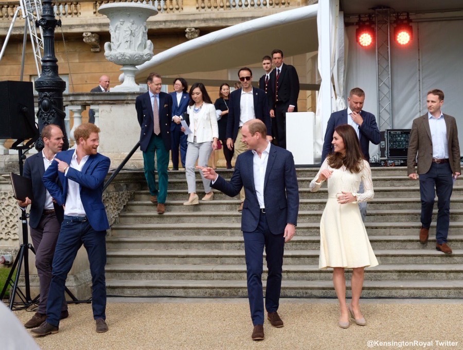 Kate Middleton at the Party at the Palace event