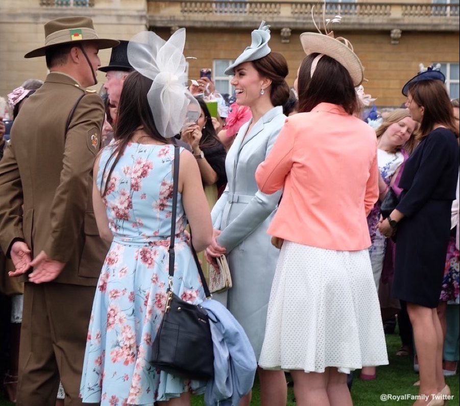 Kate Middleton at the Garden Party in 2017