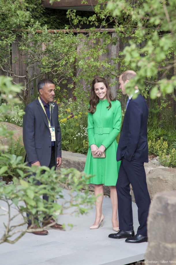 William and Kate at the 2016 Chelsea Flower Show