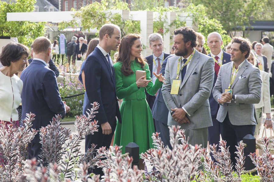 Kate Middleton at the Chelsea Flower Show in 2016