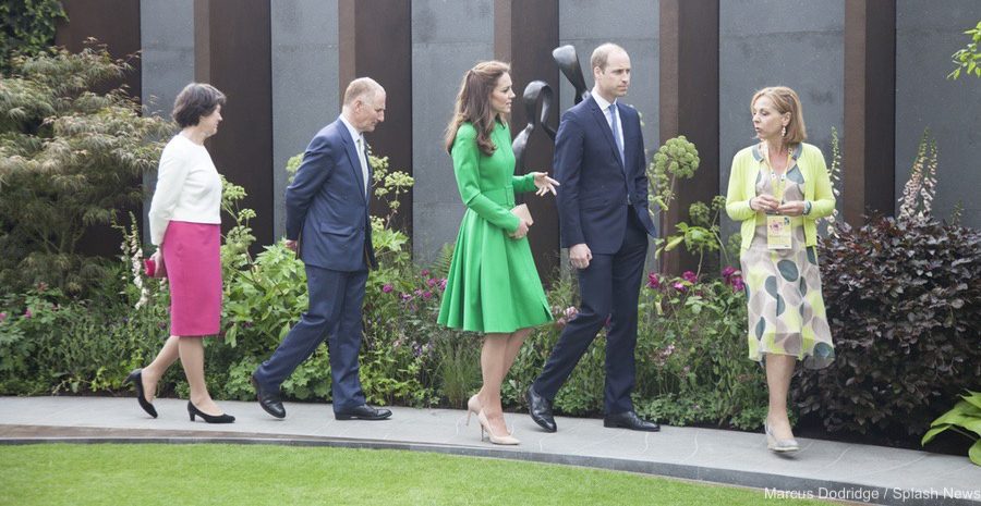 Kate Middleton at the Chelsea Flower Show in 2016