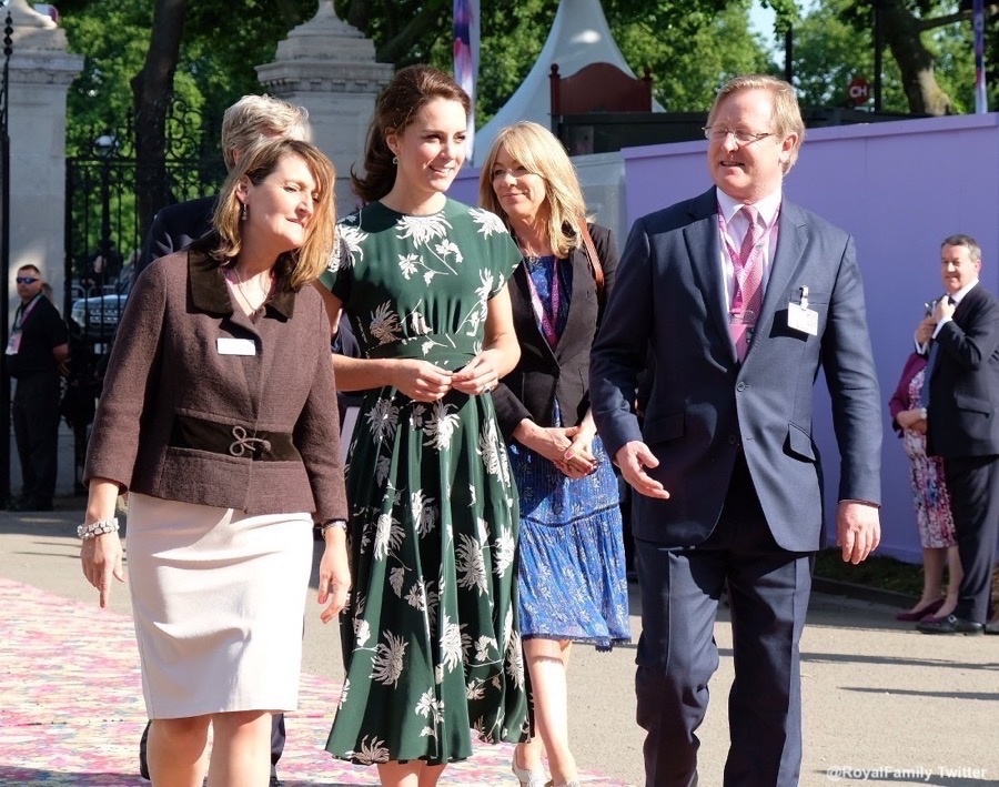Kate Middleton at the RHS Chelsea Flower Show