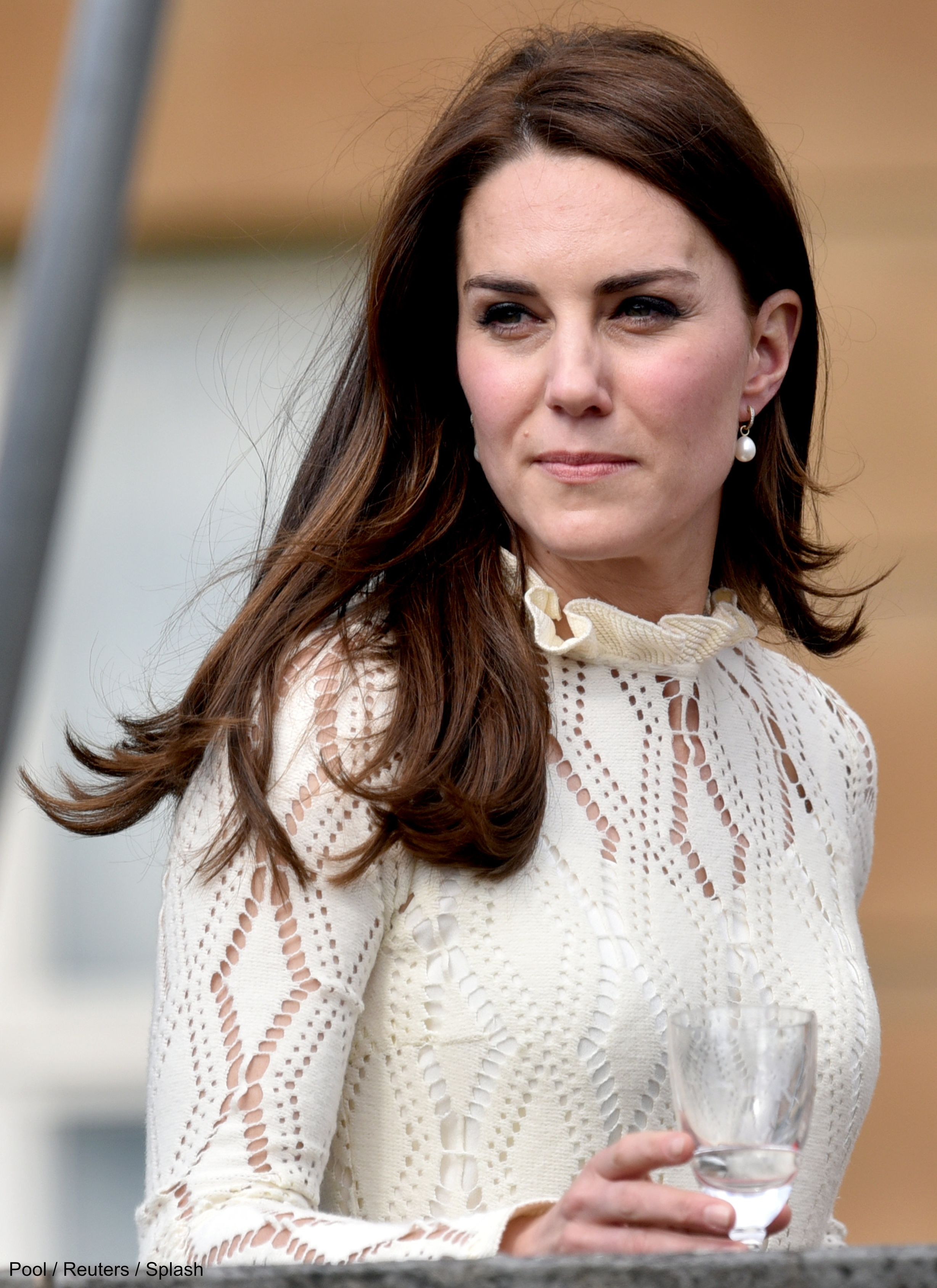 kate middleton pearl cluster earrings