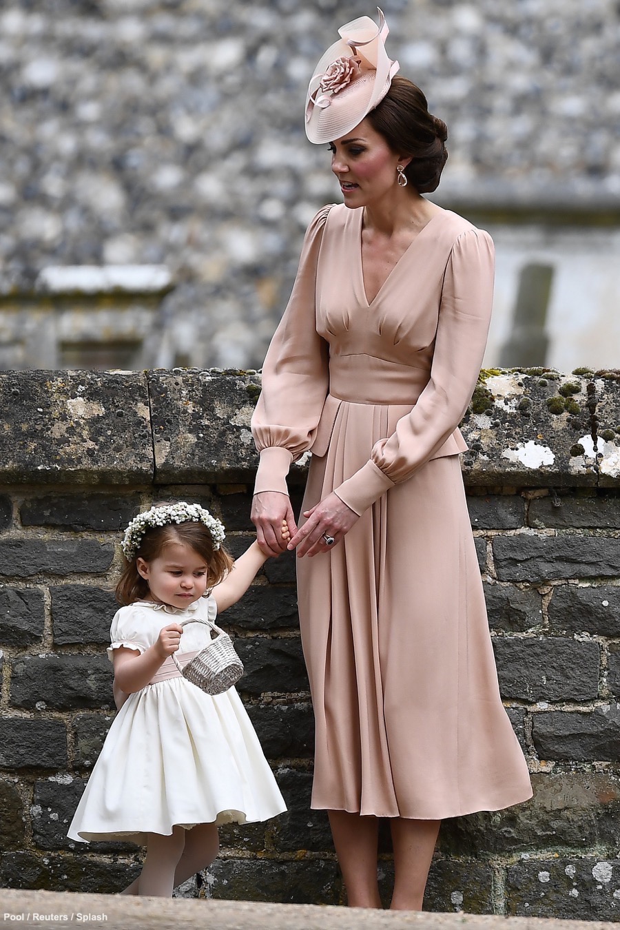 Kate Middleton with Princess Charlotte