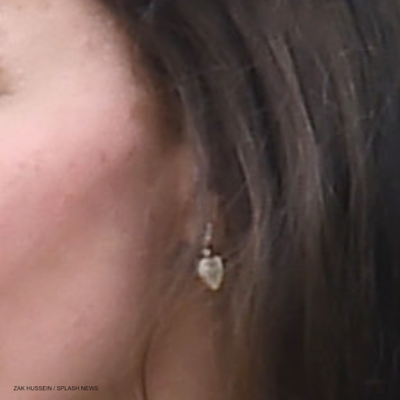 Kate Middletons Lauren leaf earrings