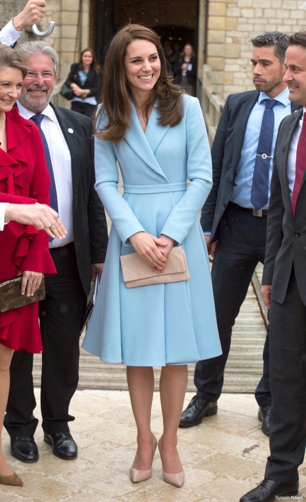 Kate Middleton's Outfit in Luxembourg: Emilia Wickstead Coat Dress