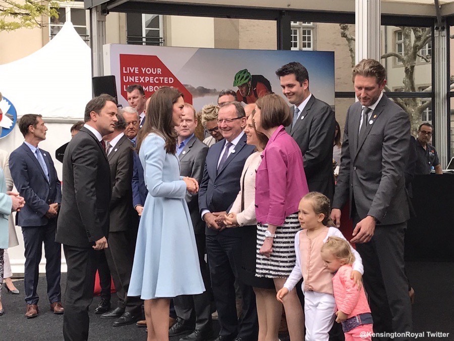 Kate Middleton visits Luxumbourg
