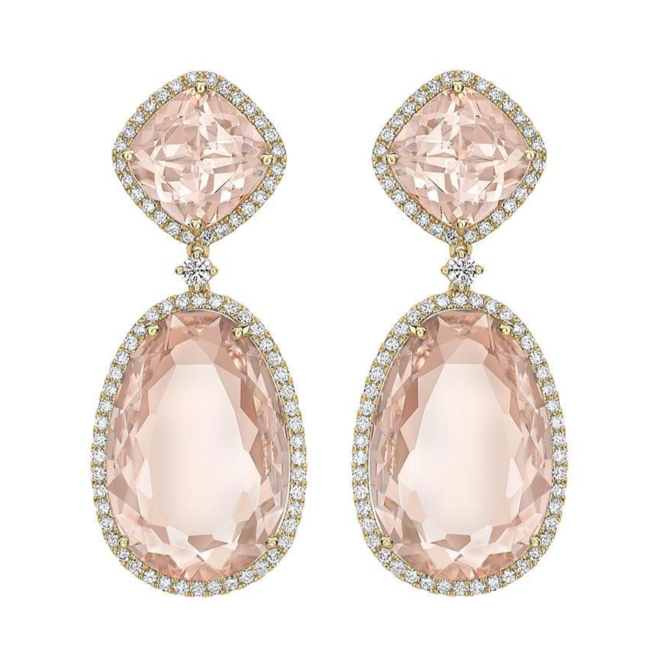 Kate Middleton's new pink morganite Kiki McDonough earrings