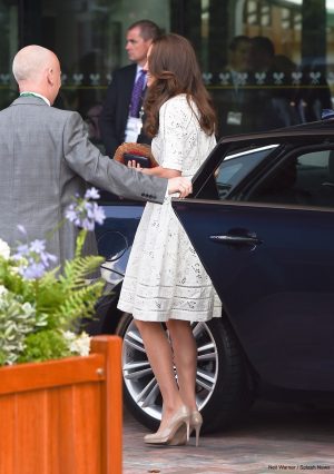 Kate wears her white Zimmermann dress to Wimbledon